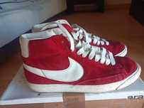 Nike blazer mid suede vermelho