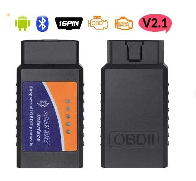 Автосканер для діагностики помилок авто OBD2 V2.1 Bluetooth