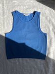 Niebieski top Reserved