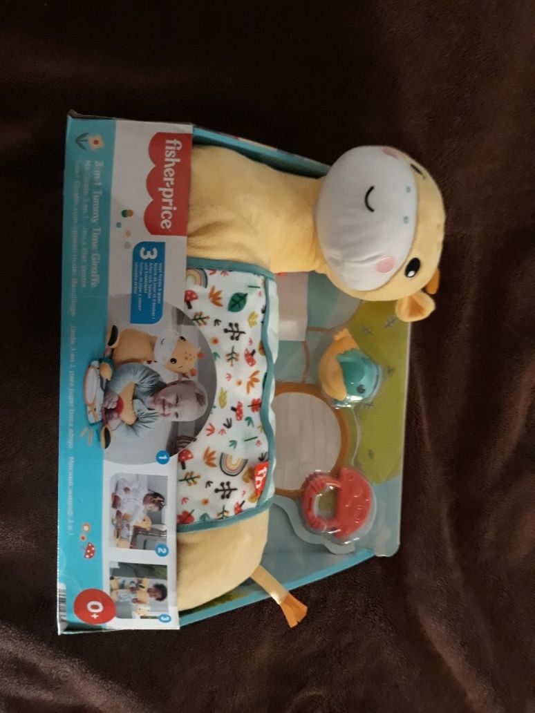 Poduszka pod brzuszek Fisher Price żyrafka