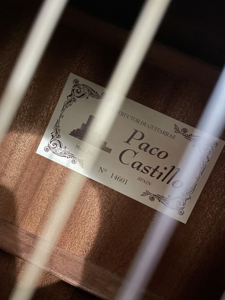 Guitarra Paco Castillo Mate mod. 201