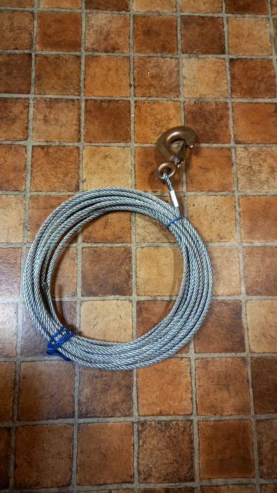 Linka stalowa z hakiem