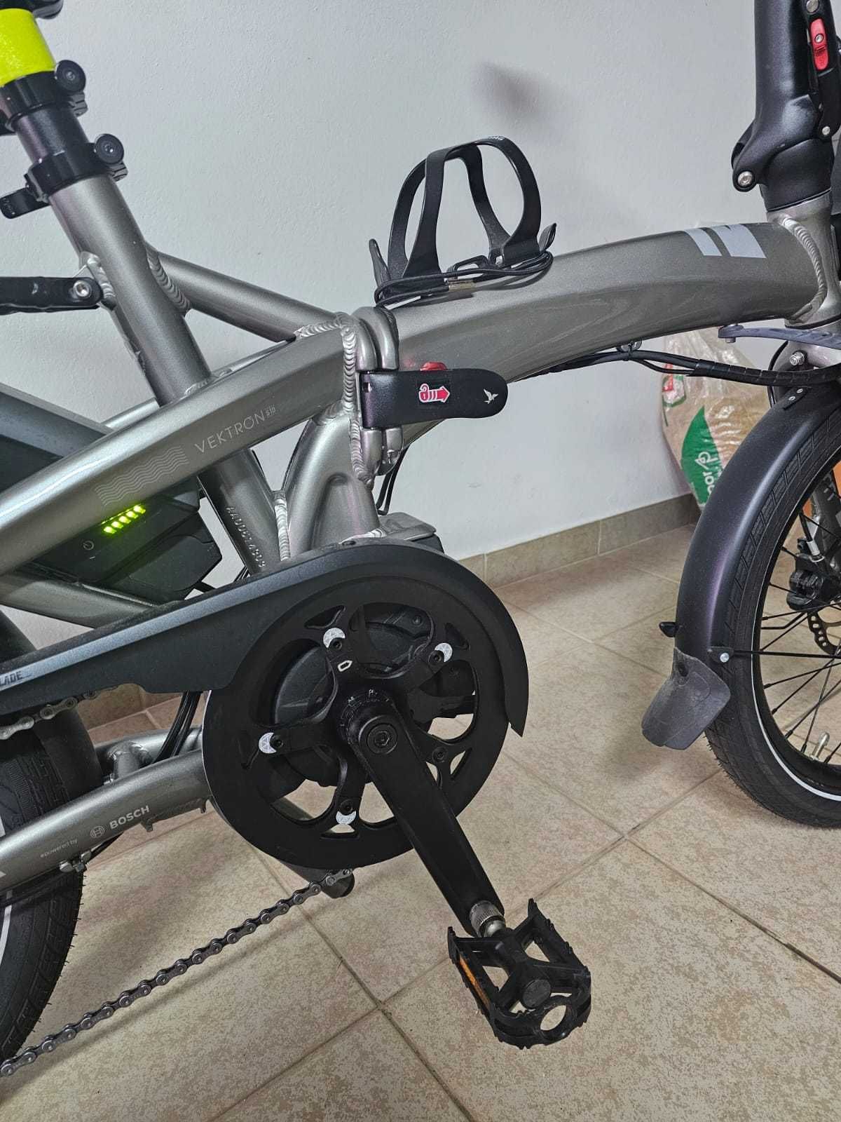 Bicicleta urbana elétrica Tern Vektron S10