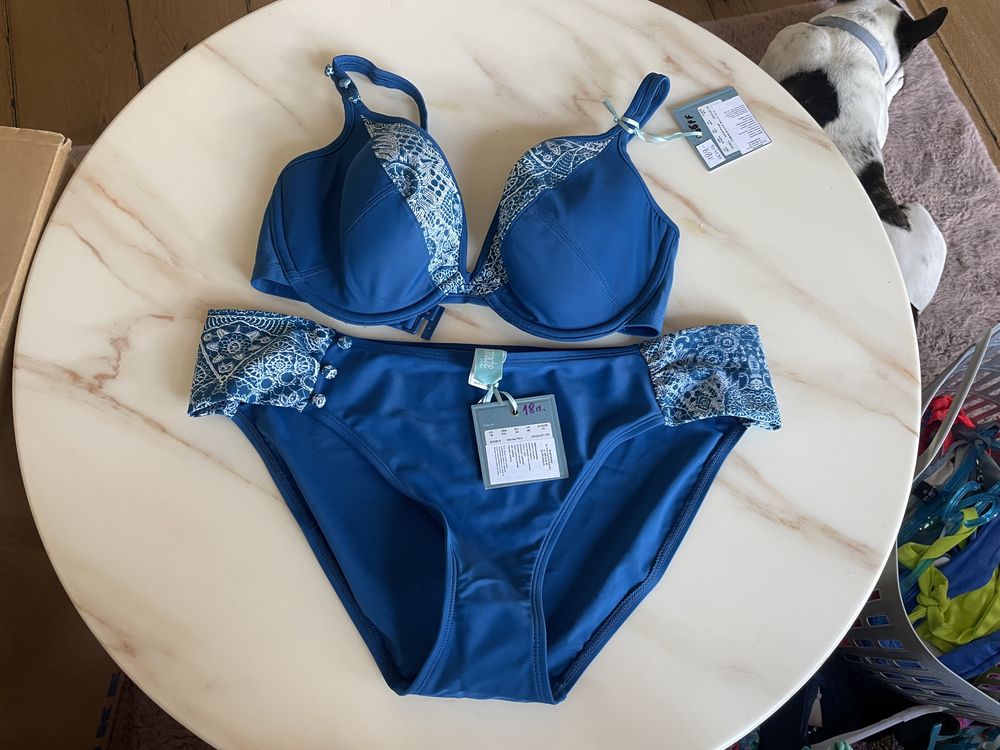 Bikini nowe 65FF biustonosz kąpielowy brytyjskiej firmy Panache