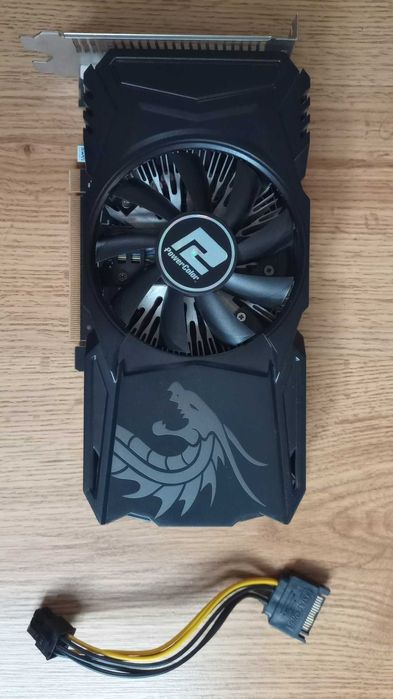 Karta graficzna Radeon RX550 Red Dragon 4GB GDDR5 + adapter zasilający