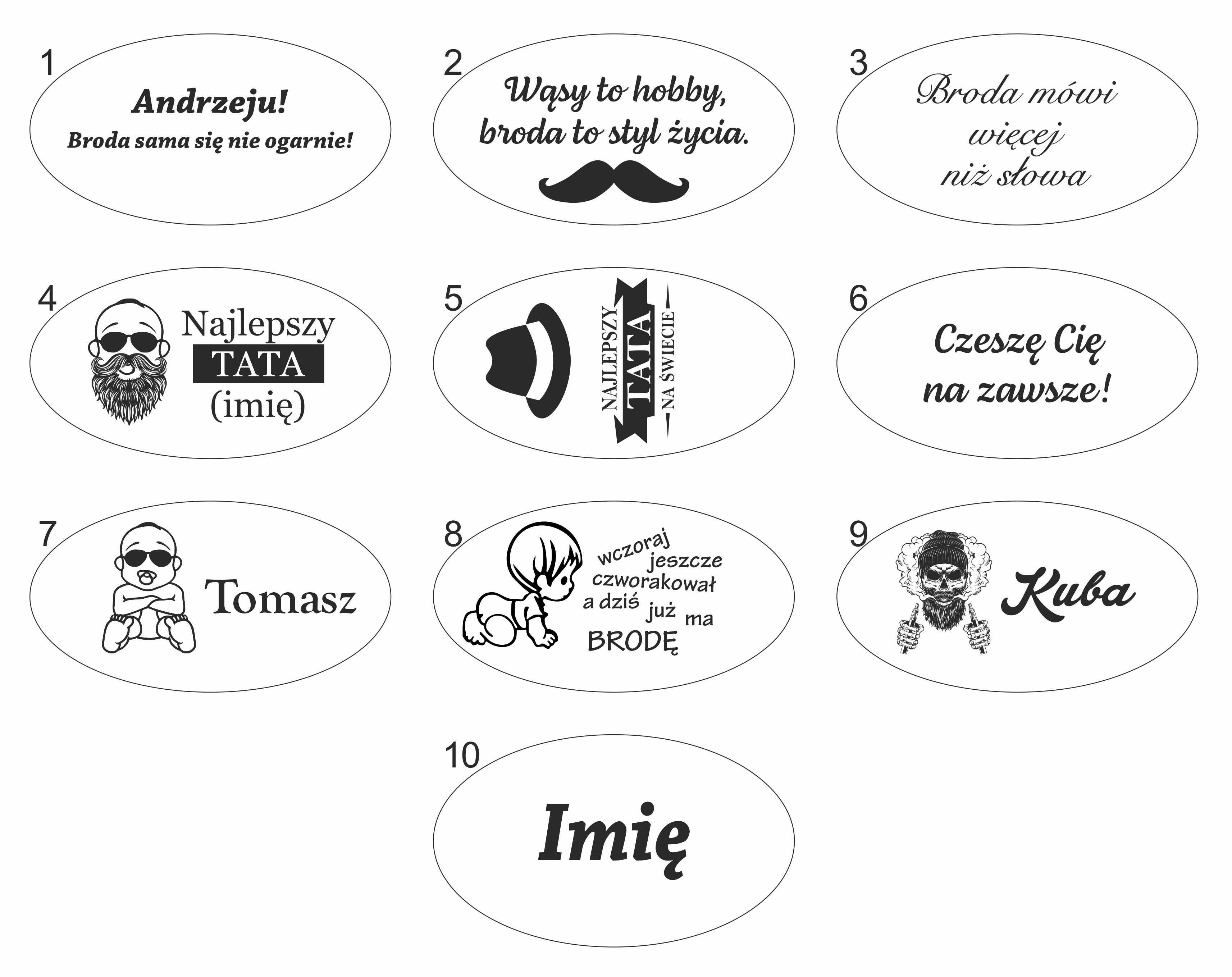 Personalizowany zestaw do brody i włosów – idealny na prezent!