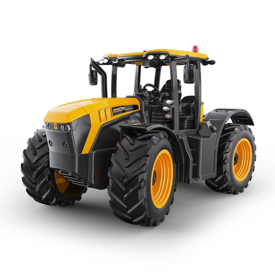 Tractor máquina agrícola RC S359 com Sons Luz e engate de reboque