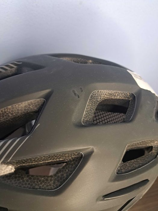 Kaski Kask rowerowy DUNLOP r. 55-58 cm brak daszka lampki na części