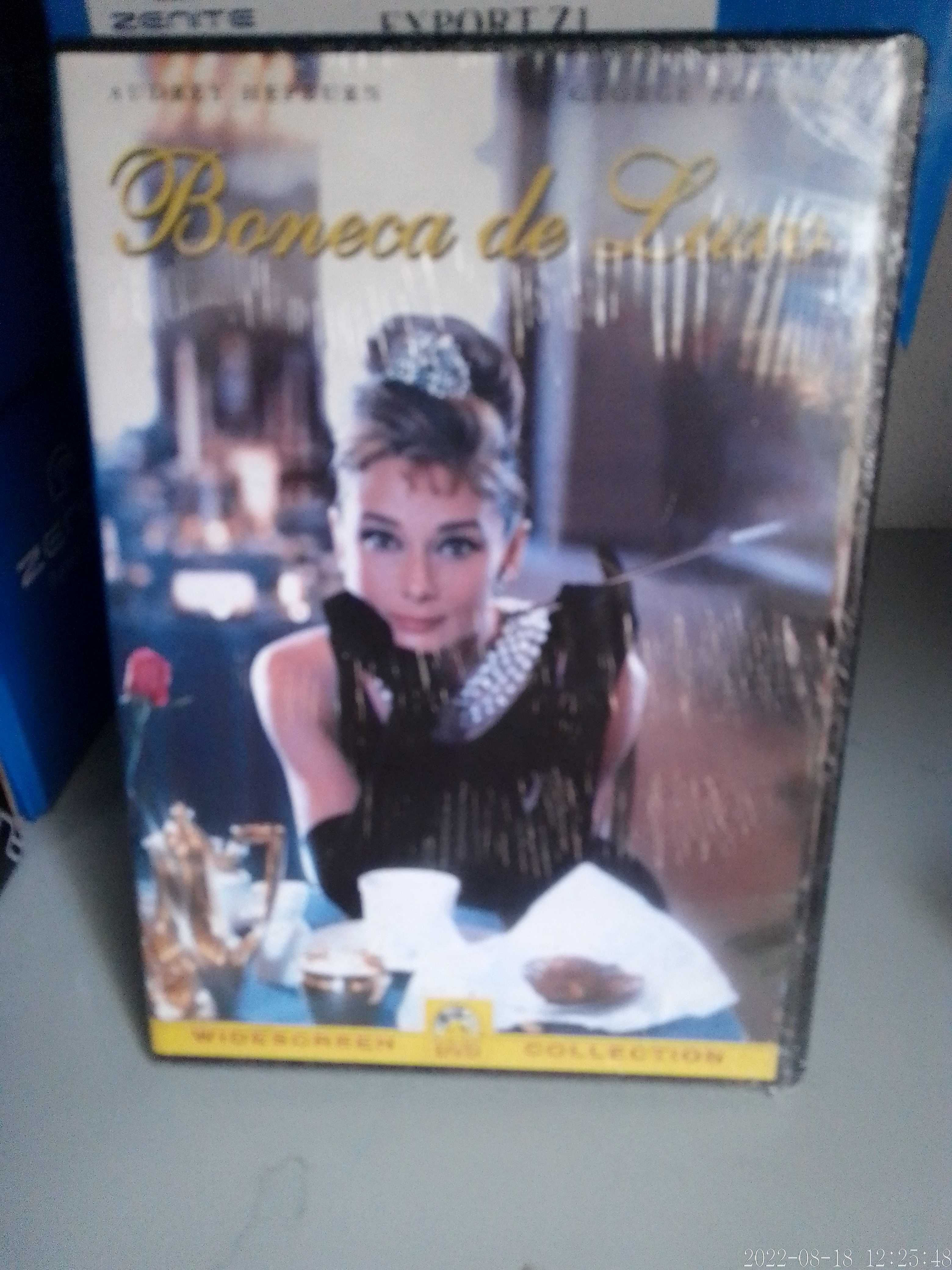 Dvd NOVO Boneca de Luxo Breakfast At Tiffany's Filme Audrey Hepburn