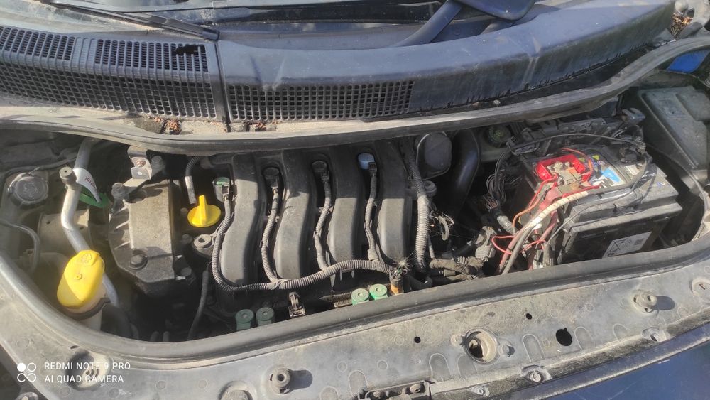 Renault Megane Scenic 1.6 16v + LPG Sekwencja