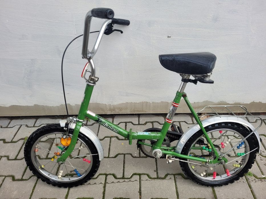 Rower dzieciecy diadem PRL 16cali dla kolekcjonera.