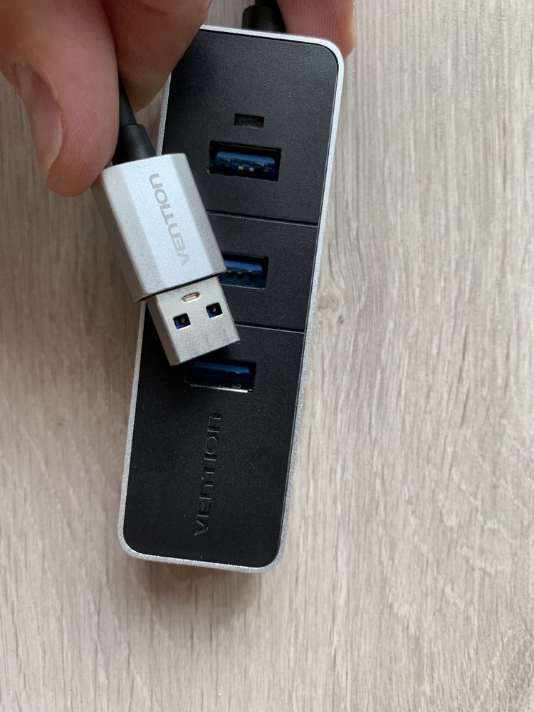 Хаб USB 3.0 со звуковой картой