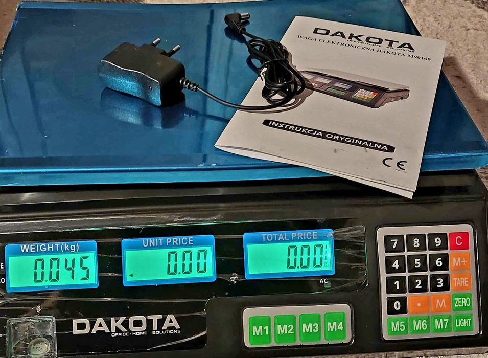 Waga elektroniczna sklepowa domowa max 40 kg