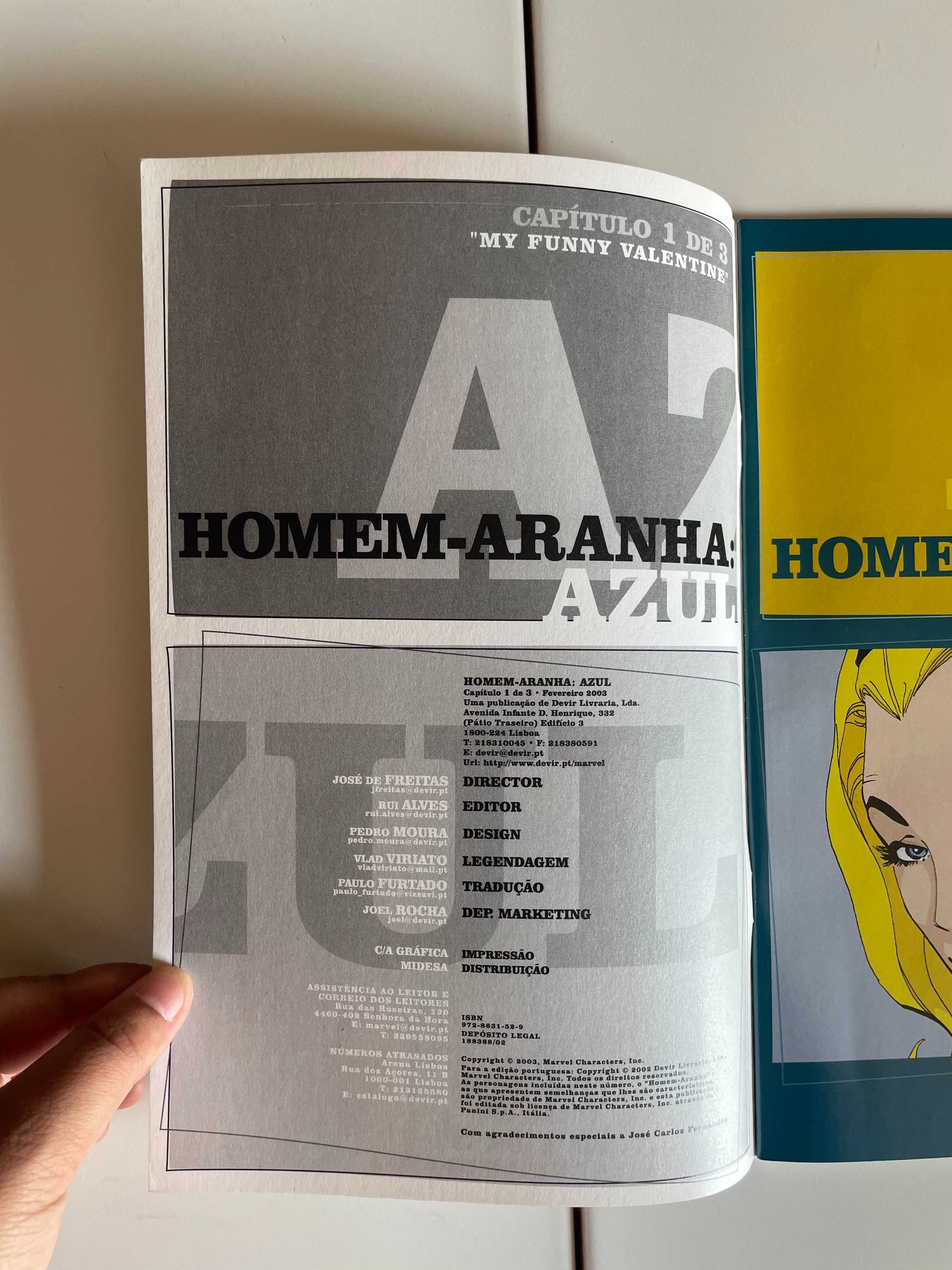 Homem-Aranha: Azul n° 1 (Devir 2003)