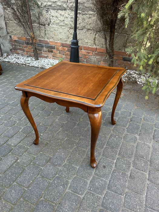 Stylowa Ława Ludwikowska Ludwik Stolik Kawowy Po Renowacji