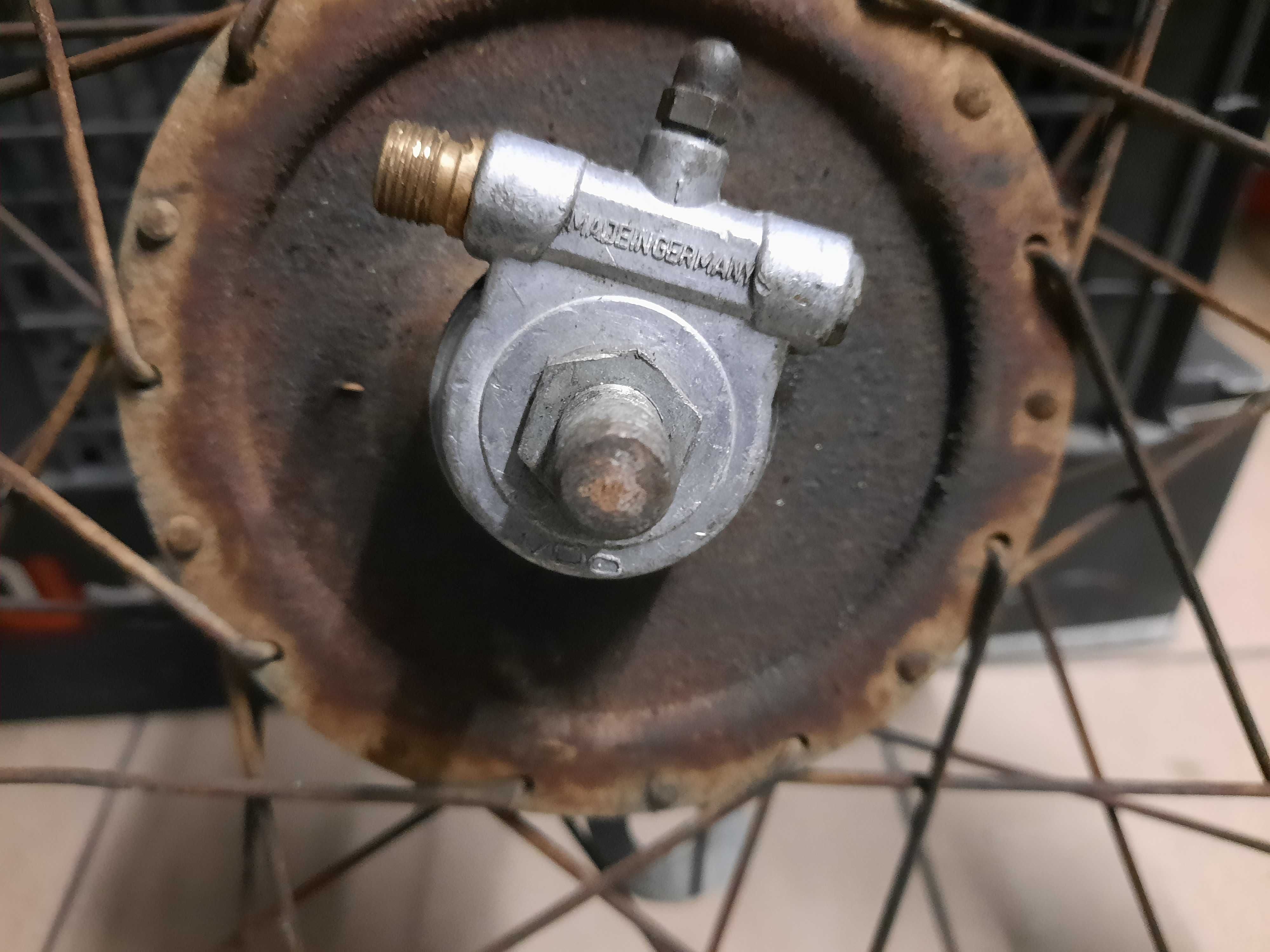 Koło motocyklowe Sachs napęd licznika VDO