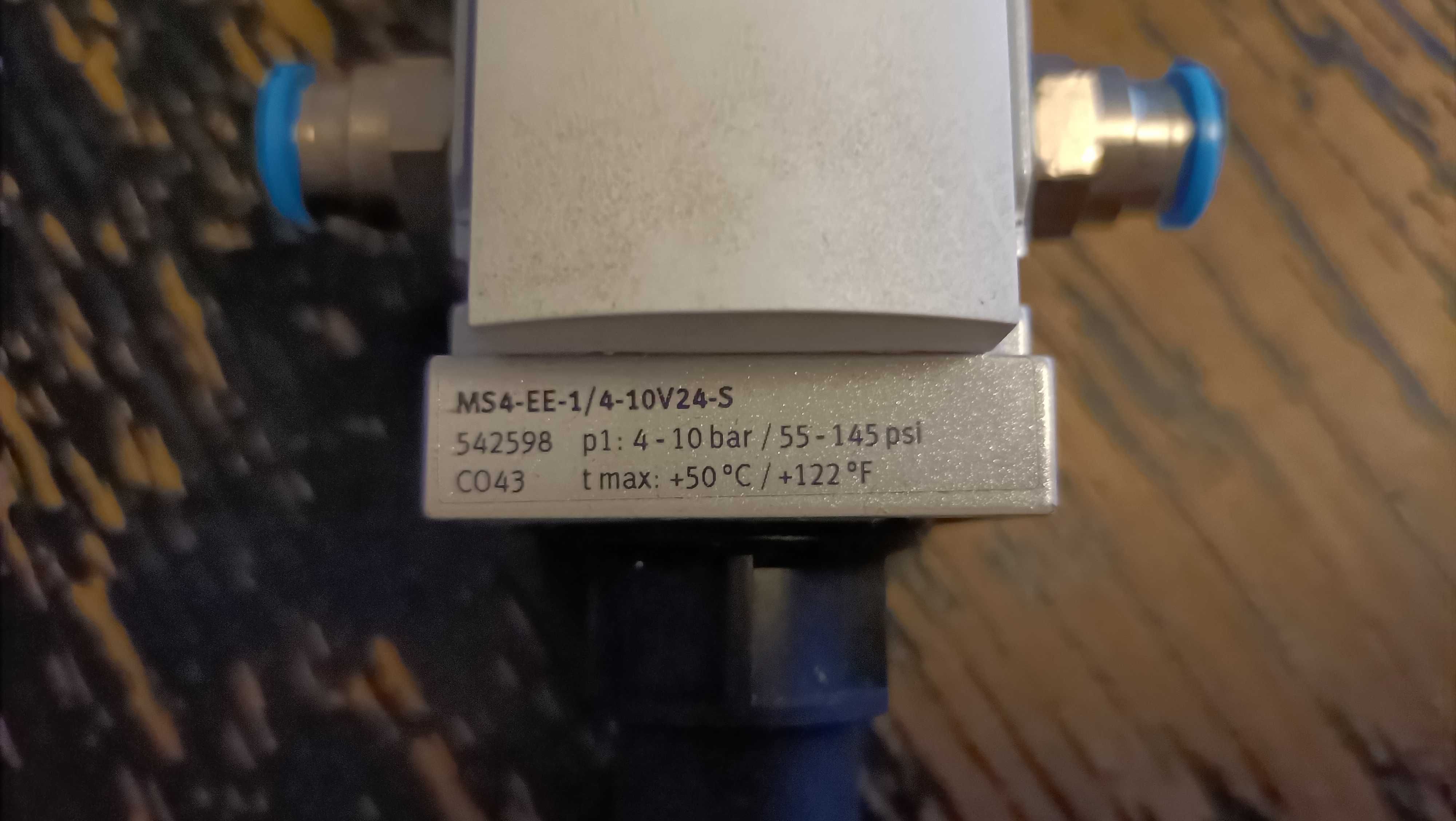 Zawór załączający MS4-EE-1/4-10V24-S (542598) - Festo