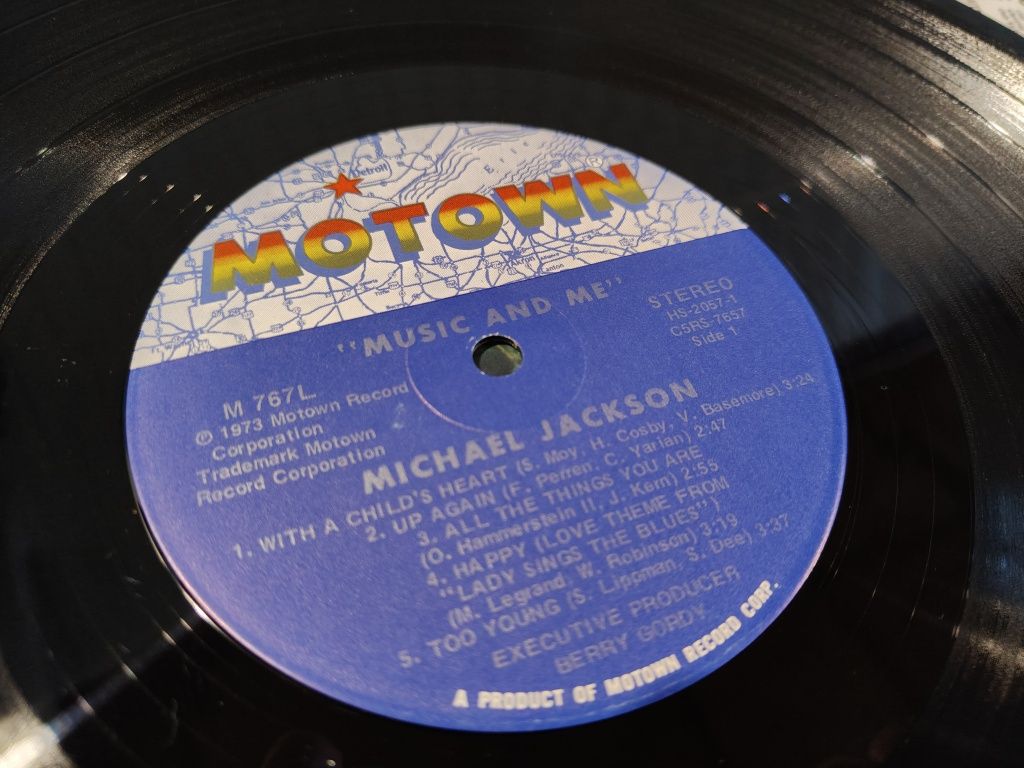 Michael Jackson - Music & Me - Lp USA -1973 - 1 PRESS