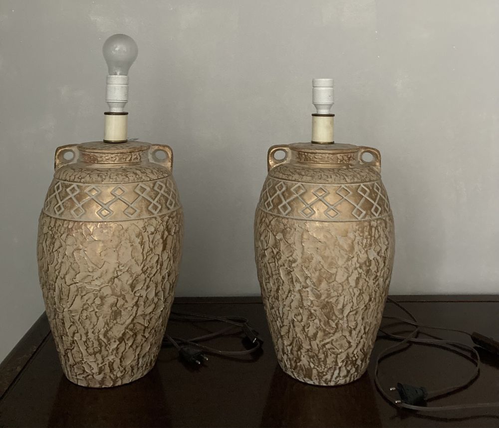 Komplet klasycznych lamp stołowych!