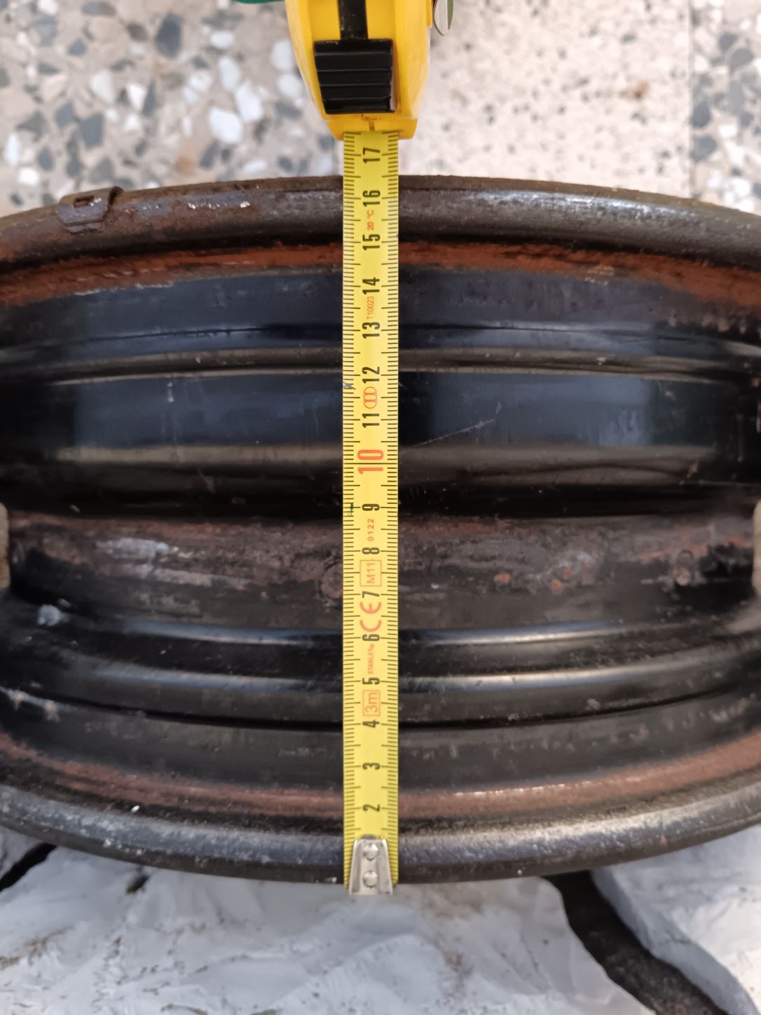 Jantes de ferro alargadas 14, 4x108