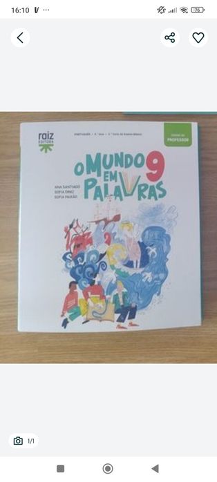 Manual Mundo em Palavras 9 novo