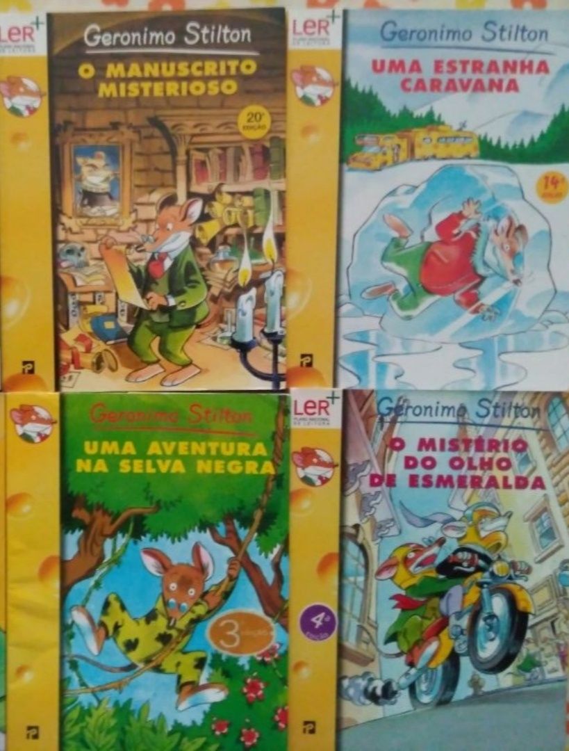 Livros Gerónimo Stilton