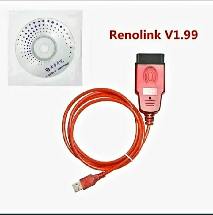 Сканер автомобільний    Renolink  v1.99 / v2.10  (Ренолінк).