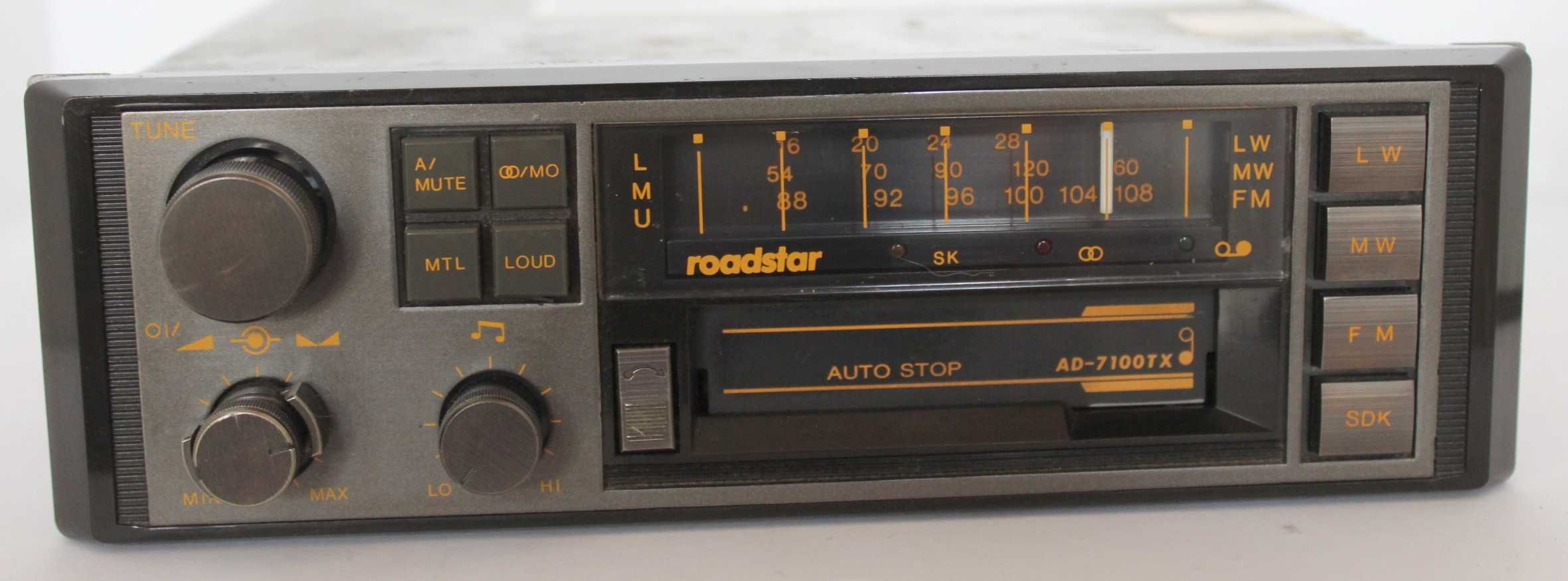 stare kolekcjonerskie radio  ROADSTAR    jak grundig blaupunkt philips