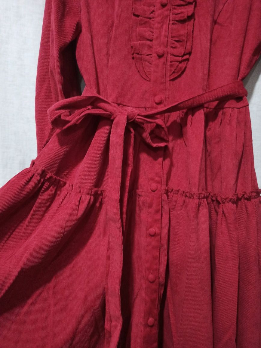 Vestido bombazine vermelho