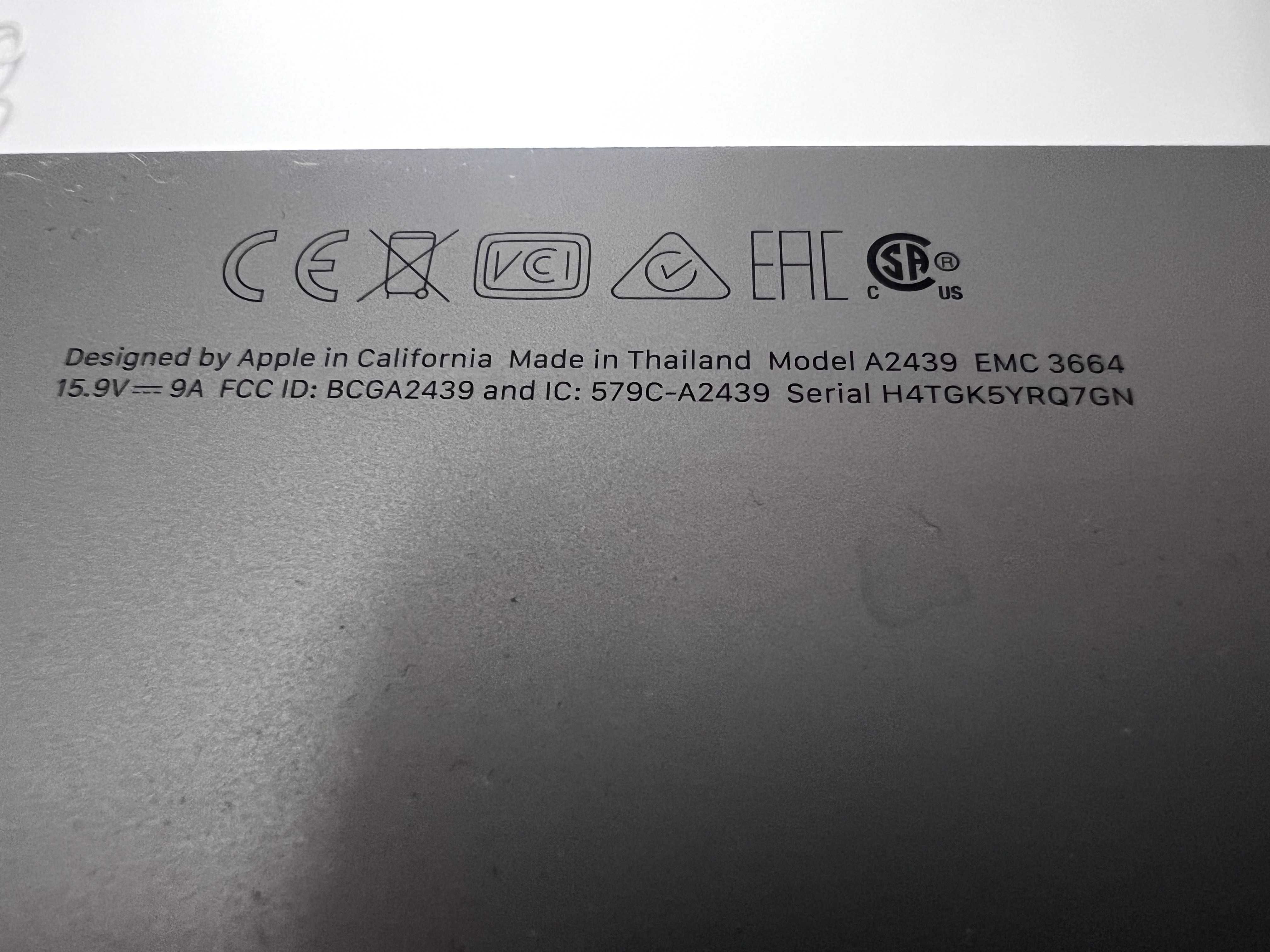 Apple iMac M1 2021 A2439 -Плата, корпус, динаміки, шлейф, кулер, wi-fi