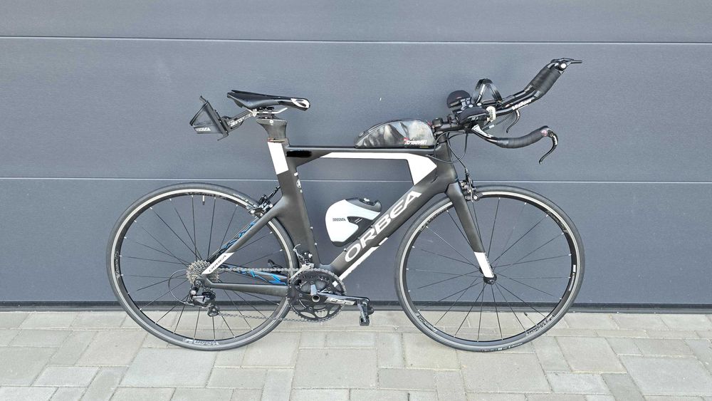 Rower triathlonowy Orbea Ordu M | Pomiar mocy Garmin obustronny