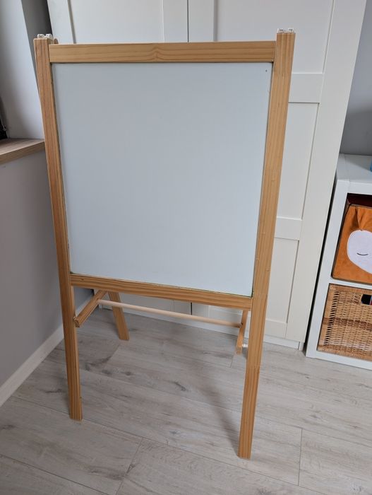 Tablica edukacyjna zmywalna kreda Ikea Mala sztaluga