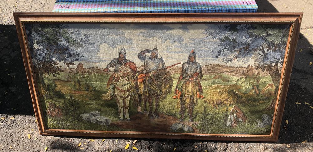 (Эксклюзив Гобелен 170 на 75см) Винтажная Крупная картина