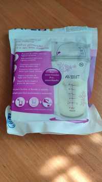 Avent Нові пакети 25 шт для зберігання молока