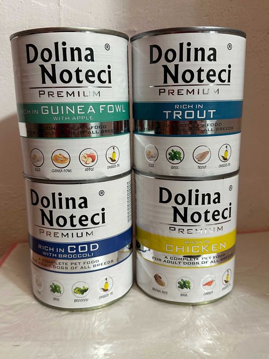 Dolina Noteci Premium mokra karma dla psa 12x800gram MIX