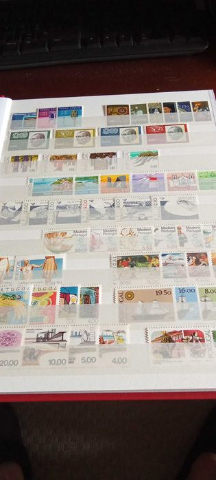 Selos de Portugal 133 séries completas novas