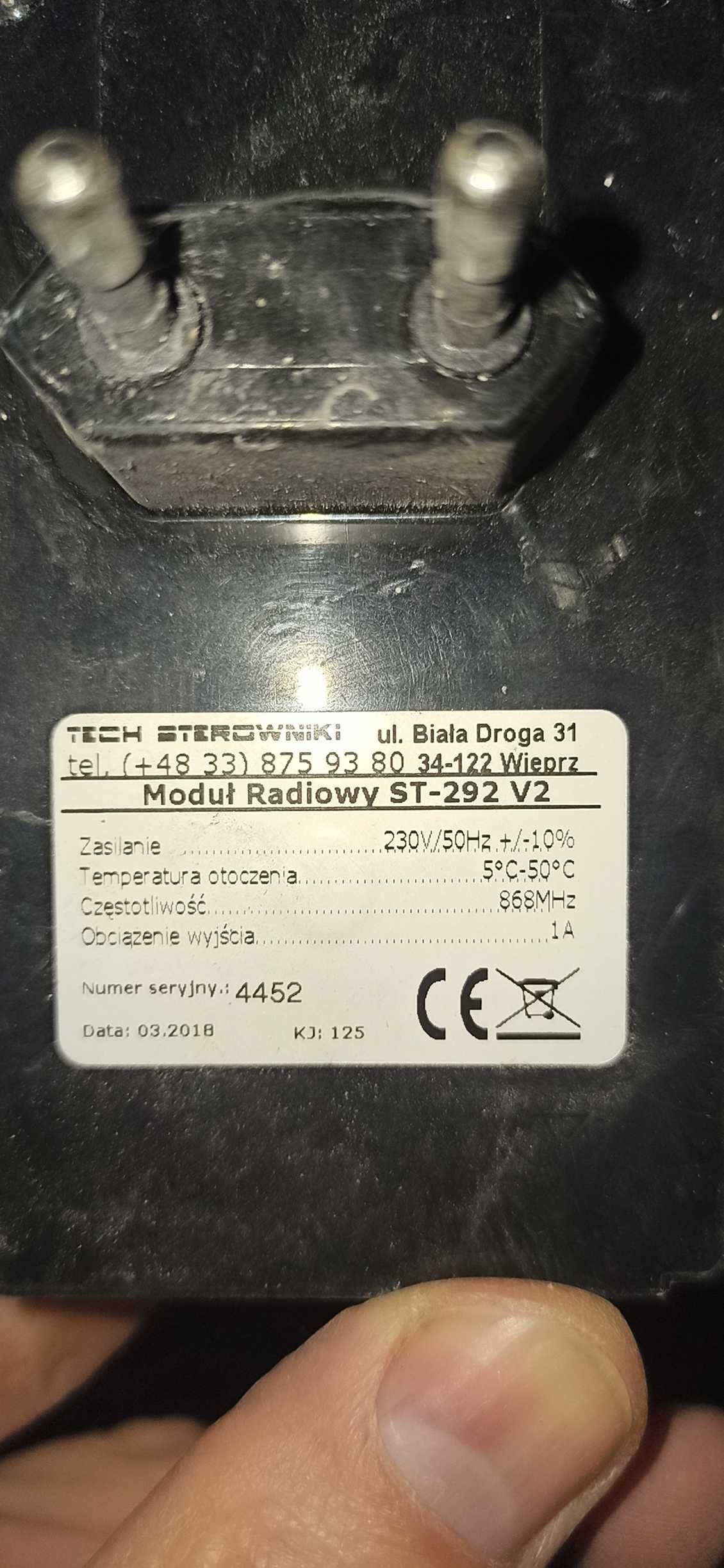 Sterownik Termostat Regulator Temperatury Pokojowy TECH  ST-292