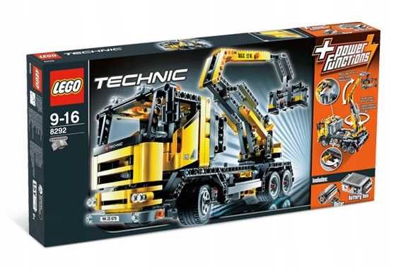 LEGO Technic 8292 Podnośnik Ciężarówka Komplet Instrukcje Pudełko