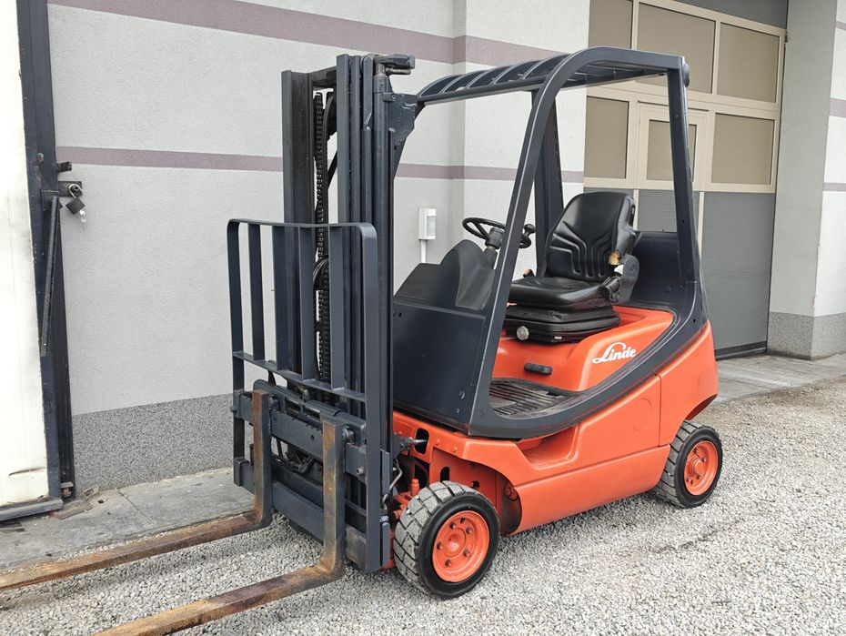 Wózek Widłowy Linde H16T Lpg Triplex 4.3m Wolny Skok Z Niemiec