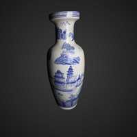 Duża waza. Oryginalna chińska porcelana w typie quinghua B41/051435