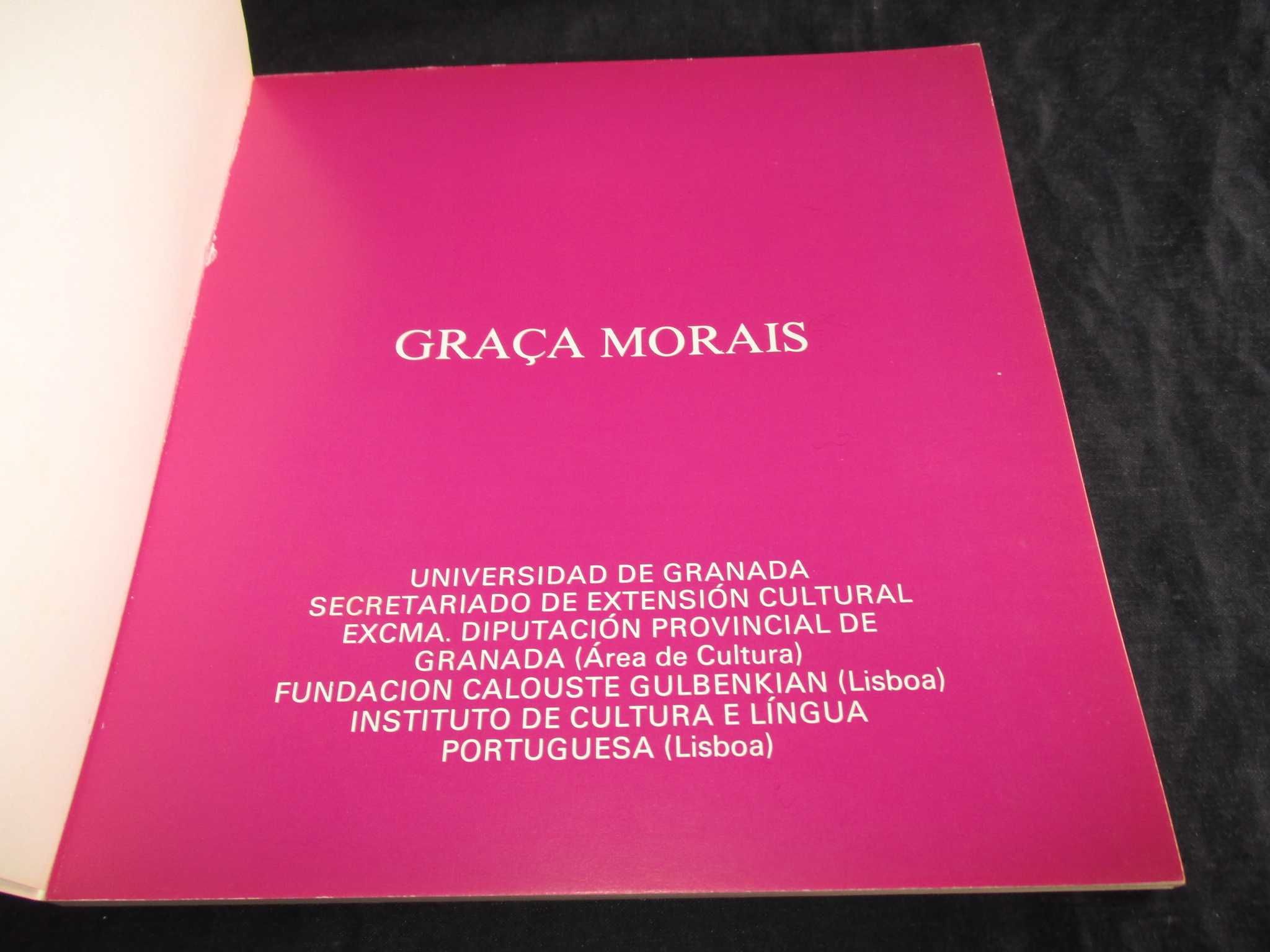 Livro Graça Morais Catálogo comentado Autografado