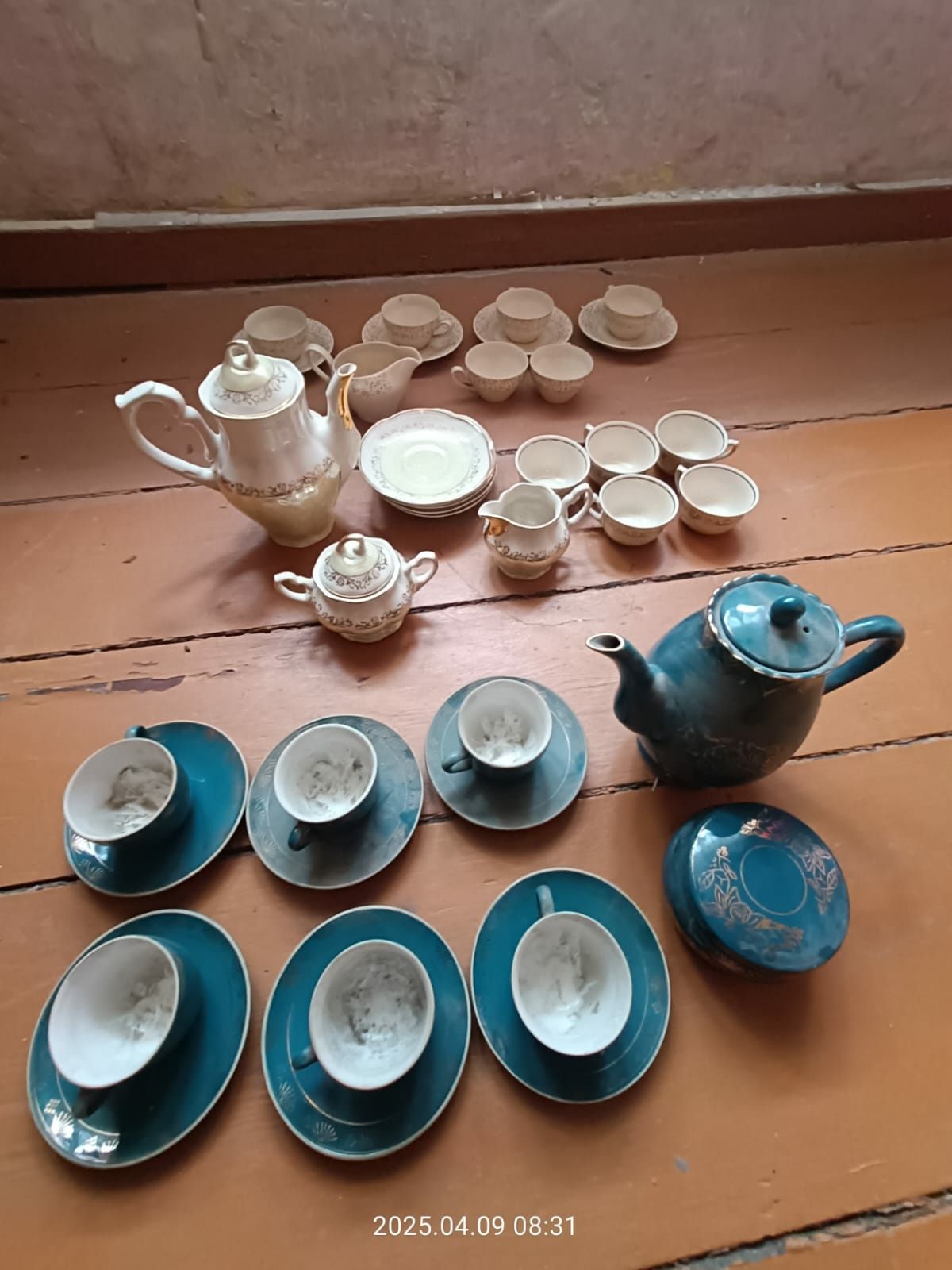 Wazony porcelana kryształy  PRL