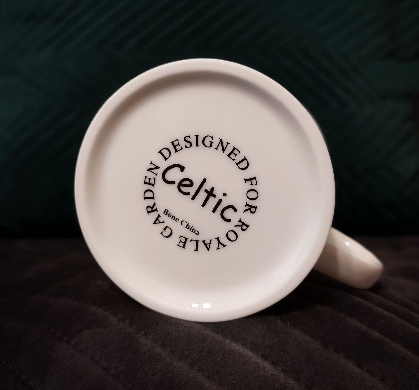 Piękny porcelanowy kubek z celtyckim wzorem / Celtic / Wiking