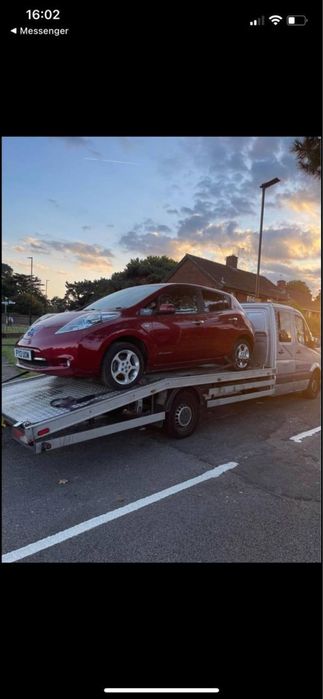 Разборка Nissan Leaf бампер фара батарея капот