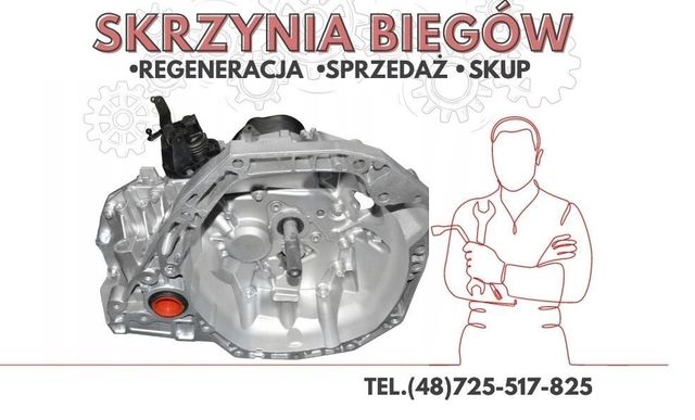 Skrzynia biegów Renault Clio 1.6 16V benzyna 5-biegowa JH3131