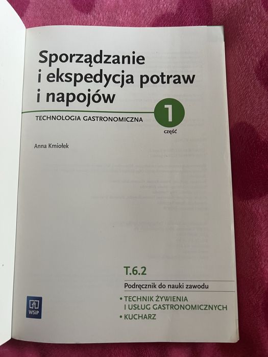 wsip sporządzanie i ekspozycja potraw i napojów część 1