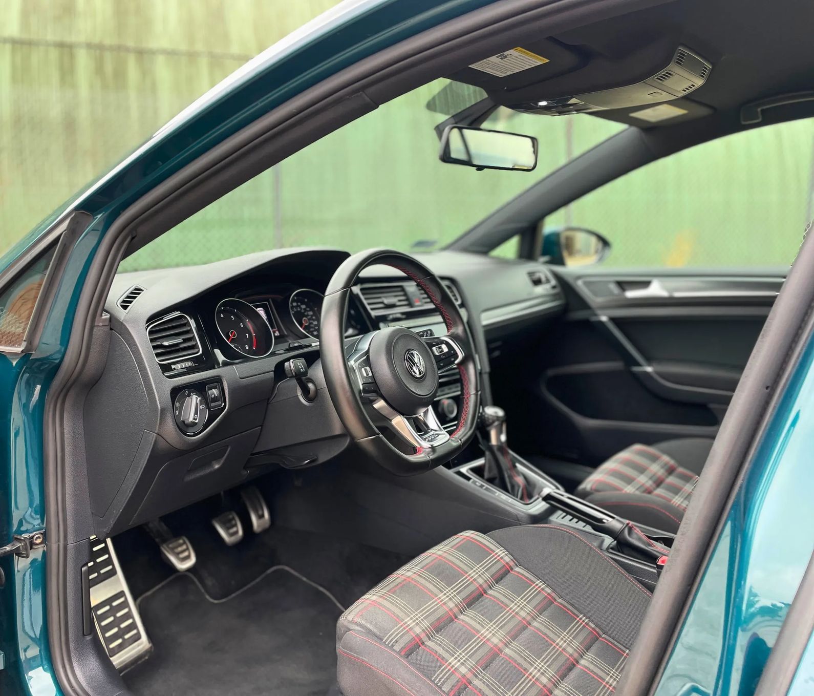 Volkswagen Golf Stage 1, great falls green, Eibach, Wrath