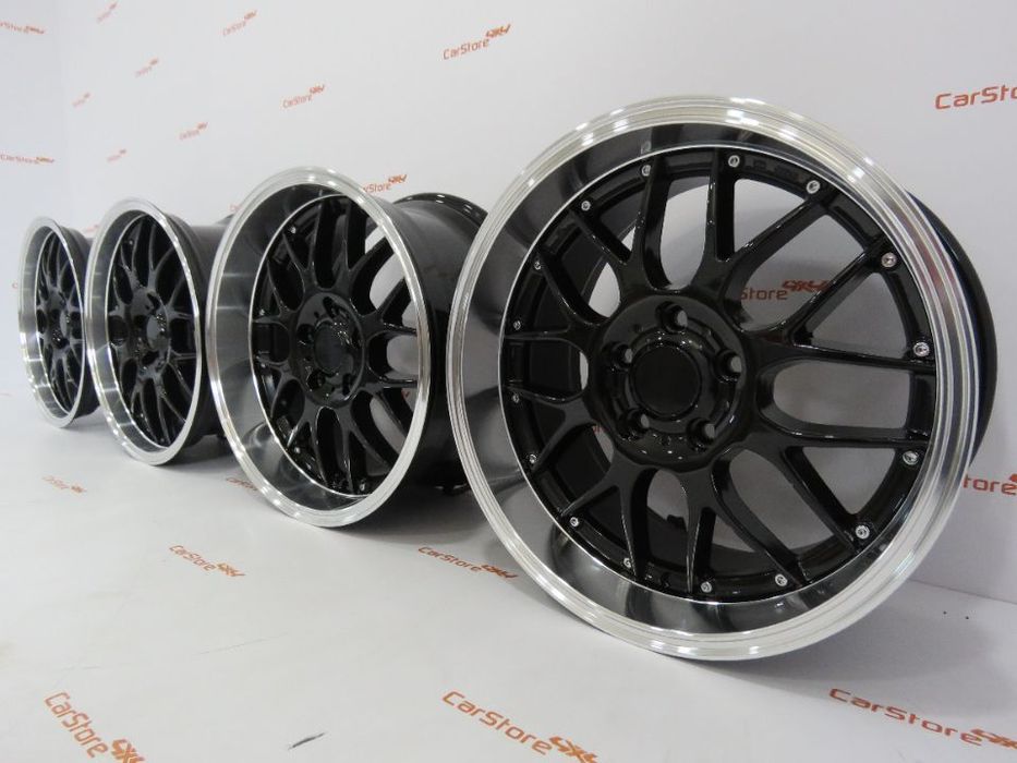 Jante Look BBS RS GT 18 8 et 35 +9 et38 5x120 Black