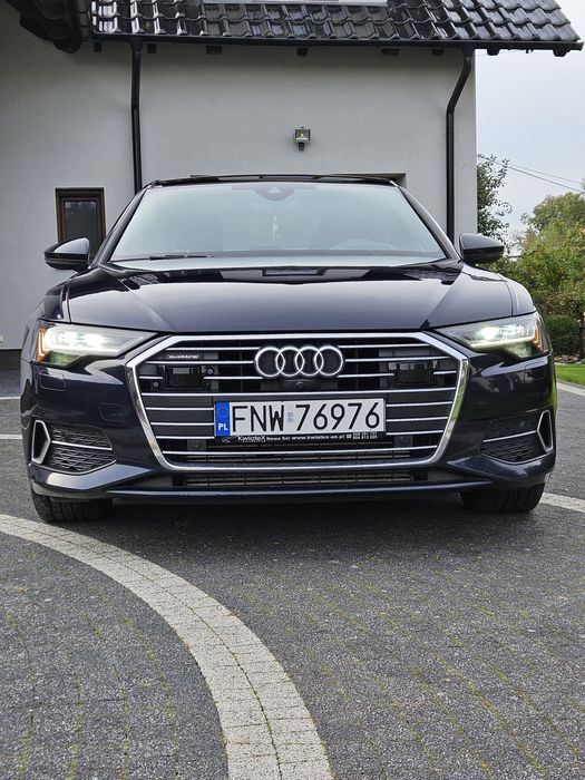 Audi A6 C8 55TFSI Quattro,hud,dociągi,k360,masaże