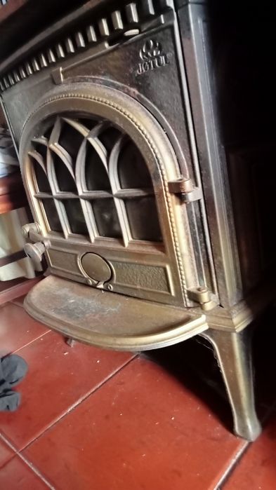 Salamandra fogão de sala